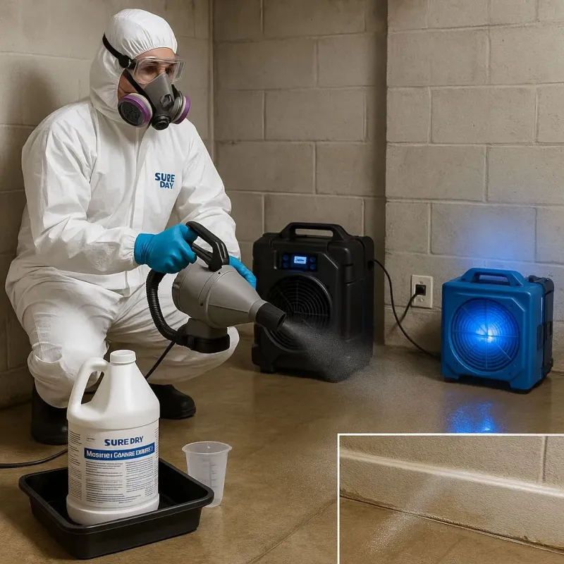 Sanitization and Odor Removal process in Arnold, MD